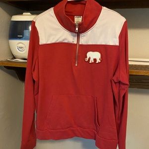 Like new pink Alabama zip long sleeve